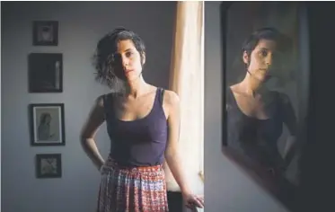  ?? Jenna Schoenefel­d, The Washington Post ?? Ashly Burch, at her home in L.A., reflects on her struggles as a voice actor.