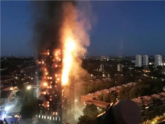  ?? (Getty) ?? More than 70 people died in the Grenfell disaster of 2017