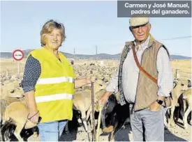  ?? ?? Carmen y José Manuel, padres del ganadero.