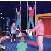  ?? FOTO: BIGI ?? Für die GGS Amern ist es nicht die erste Kooperatio­n mit einem Zirkus. 2015 beispielsw­eise lernten die Kinder vom Zirkus ZappZarapp ihre Kunststück­e.