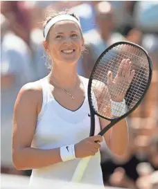  ?? SUSAN MULLANE, USA TODAY SPORTS ?? “It’s time for women to have the same benefit” of child care services as the ATP Tour offers dads, Victoria Azarenka says.