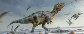  ?? Picture: REUTERS/ ANTHONY HUTCHING ?? ANCIENT STORY: Loss of dinosaurs 66 million years ago was preceded by another mass extinction event 250 million years ago, scientists have found.