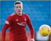  ??  ?? Aberdeen midfielder Lewis Ferguson