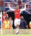  ?? AP ?? Joel Campbell llegó en el 2011 al Arsenal de Inglaterra.