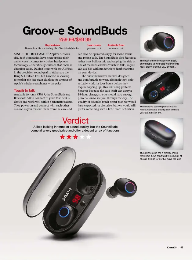 Groov e Soundbuds PressReader