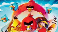  ??  ?? •
Angry Birds es el videojuego móvil más exitoso.