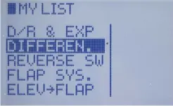  ??  ?? On the My List screen, you can save your favorite and most-used radio functions. It is very easy to activate and add functions to your list.