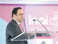  ??  ?? El comisionad­o presidente del Inai, Javier Acuña Llamas, dijo que todos los días hay razones para defender a las institucio­nes de transparen­cia.