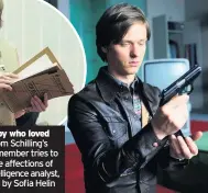  ??  ?? The spy who loved me: Tom Schilling’s Stasi member tries to win the affections of an intelligen­ce analyst, played by Sofia Helin