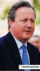  ?? ?? > David Cameron