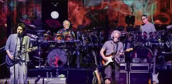  ?? Lori Van Buren / Times Union archive ?? Dead & Company including from left, John Mayer, Bill Kreutzmann, Bob Weir and Mickey Hart will return to SPAC on Aug. 27. Tickets go on sale Friday, May 21.