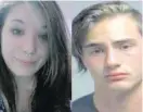  ??  ?? An arrest warrant has been issued for Samantha Pelletier and Brenden Eslick relating to theft from a home in Lions Bay.