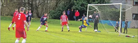  ??  ?? James Ford rounds off the scoring.