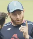  ??  ?? 0 Jonny Bairstow: Bandaged.