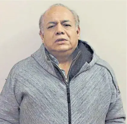  ??  ?? Ejecutado. Rodrigo Alexander Naged Ramírez (59) había sido liberado en marzo, luego de sufir un ACV.