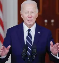  ?? ?? Grilled: Special Counsel Robert Hur, left, testifies yesterday over his report into Joe Biden, above