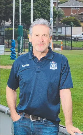  ?? ?? Incoming AFL Barwon region manager Bruce Harwood. Picture: Mark Wilson