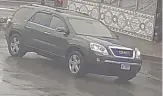  ?? CHICAGO POLICE ?? Police say the driver of this SUV is wanted for allegedly leaving the scene of the fatal crash Nov. 24 in the 3200 block of West 26th Street.