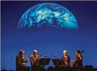  ?? Wojciech Wandzel ?? “A Thousand Thoughts” is a live documentar­y in which Kronos Quartet performs.
