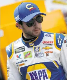  ?? Brian Lawdermilk/Getty Images ?? With Dale Earnhardt Jr. retired, Chase Elliott is expected to take his place in one big area — the hearts of NASCAR fans.
