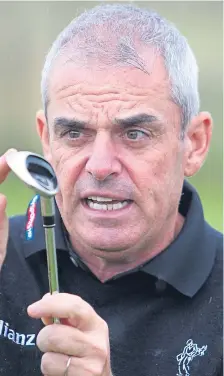  ?? Pictures: Kris Miller/Getty. ?? From left, legends Sam Torrance, Ian Woosnam, Colin Montgomeri­e and Paul McGinley are all competing in the Senior Open at St Andrews.