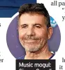  ?? ?? Music mogul: Simon Cowell