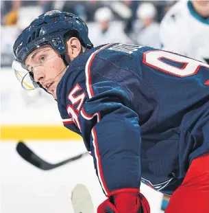  ?? JAMIE SABAU GETTY IMAGES ?? Most impact trades in the NHL, such as Matt Duchene from the Ottawa Senators to the Columbus Blue Jackets, get done before the networks launch blanket coverage on deadline day.