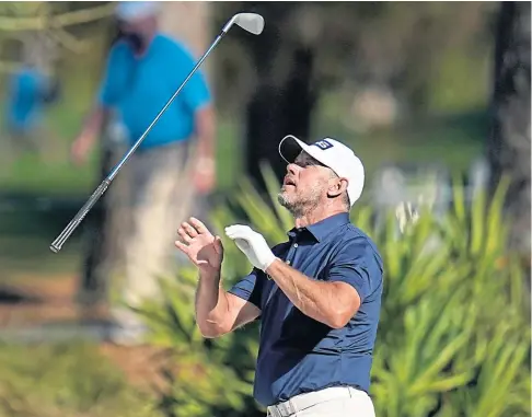  ??  ?? IRON MAN: Lee Westwood is going into the Honda Classic on the back of some impressive finishes.
