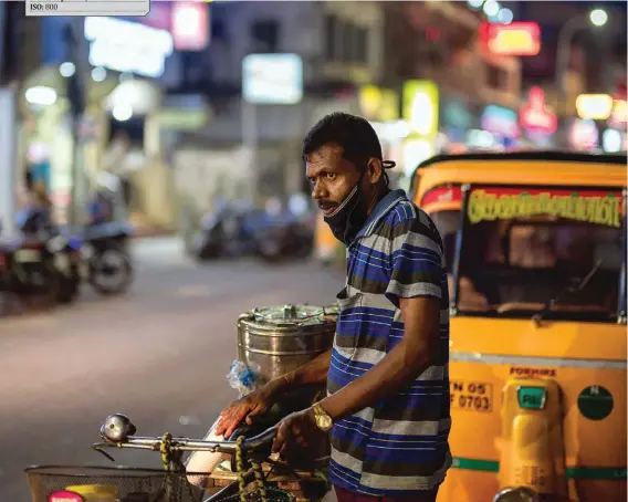  ??  ?? Camera: Nikon Z6 II
Lens: Nikon Nikkor Z 50 mm f/1.2 S Aperture: f/1.2
Shutter Speed: 1/400 sec.
ISO: 800
Srirama Raja