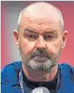  ??  ?? Steve Clarke.