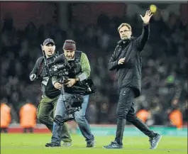  ?? FOTO: AP ?? El técnico del Liverpool Jurgen Klopp no descarta tener que decir adiós a ‘Cou’