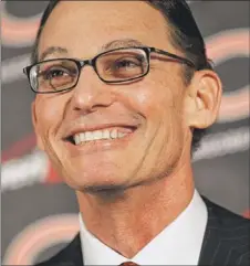  ??  ?? Marc Trestman will bring a modern mentality to the Bears, something Lovie Smith couldn’t. | ANDREW A. NELLES~SUN-TIMES MEDIA