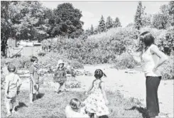  ?? JESSICA NYZNIK ?? Children play at a licensed daycare facility in Ontario.