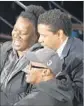  ?? Robert Gauthier L.A. Times ?? IN A surprise Oscars moment, Denzel Washington “marries” couple.