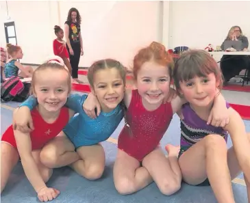  ??  ?? New generation Hamilton Gymnastics Club are looking for their next batch of talented youngsters