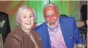  ?? ?? Alvera and Frank Gaeta, past board president and founder of the Gaeta Scholarshi­p Fund for Big Brothers Big Sisters, were among the attendees at the 25th annual hall of fame dinner on Jan. 28, 2024.