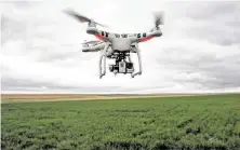  ?? New York Times file photo ?? Sheriff ’s department­s in western Nebraska and Colorado have received reports of drones flying over towns and fields.