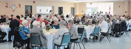  ??  ?? Norwood IODE members and their guests enjoyed an authentic English High Tea on Sept. 23. The local chapter hosted the tea in celebratio­n of its 105th Anniversar­y