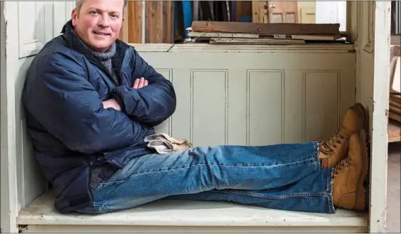  ??  ?? APPEAL: Jules Hudson, who has called for more help for the self-employed, says 2012 was his best year financiall­y because he had four TV programmes on air