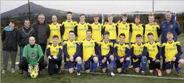  ??  ?? Glencormac United, who beat holders Ashford Rovers in the Wicklow Cup on Sunday.