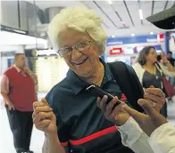  ?? Picture: VATHISWA RUSELO ?? GREAT CONDITIONE­R: South African gold medallist Wayde van Niekerk’s coach Anna ‘Tannie Ans’ Botha at the Speed Series meet last week