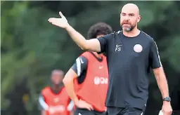  ??  ?? ENTRENADOR. Félix Sánchez Bas ha sido elogiado por su trabajo al frente de la selección de Catar.