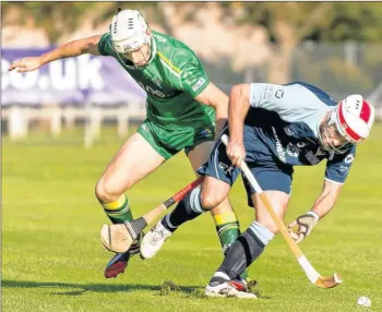  ?? Pictures: Neil G Paterson ?? ON THE MOVE: Scotland captain Finlay Macrae eludes the attentions of Ireland’s Paul Divilly during the first Test at The Bught, Inverness, last week.