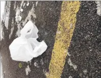  ?? BRAD WORKS/JOURNAL PIONEER ?? Nova Scotia is considerin­g a ban on plastic shopping bags. If it goes forward with a ban it would be the first province in Canada to do so.