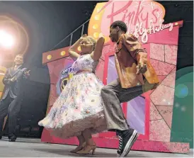  ?? [PHOTO PROVIDED] ?? A production photo from the romantic musical comedy “Hairspray,” which will open the Opera and Music Theatre season Friday at Oklahoma City University.