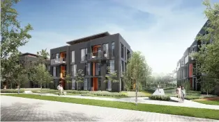  ??  ?? Constructi­on is scheduled to begin in spring on Phase 1 of the four-phase Cité Midtown project in St-Laurent, with delivery of the 210 condos and 48 townhouses in Phase 1 slated for 2021.