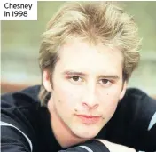  ??  ?? Chesney in 1998