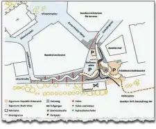  ??  ?? Die Variante des BVT wäre ein militärisc­her Checkpoint gewesen