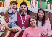  ?? ?? Ashley Schutt and her family at Legoland. Left to right, Sawyer, Jeremiah, Shelby, Ashley.