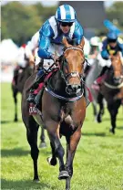  ??  ?? Royal appointmen­t: Battaash is in fine form for Ascot’s King’s Stand Stakes
